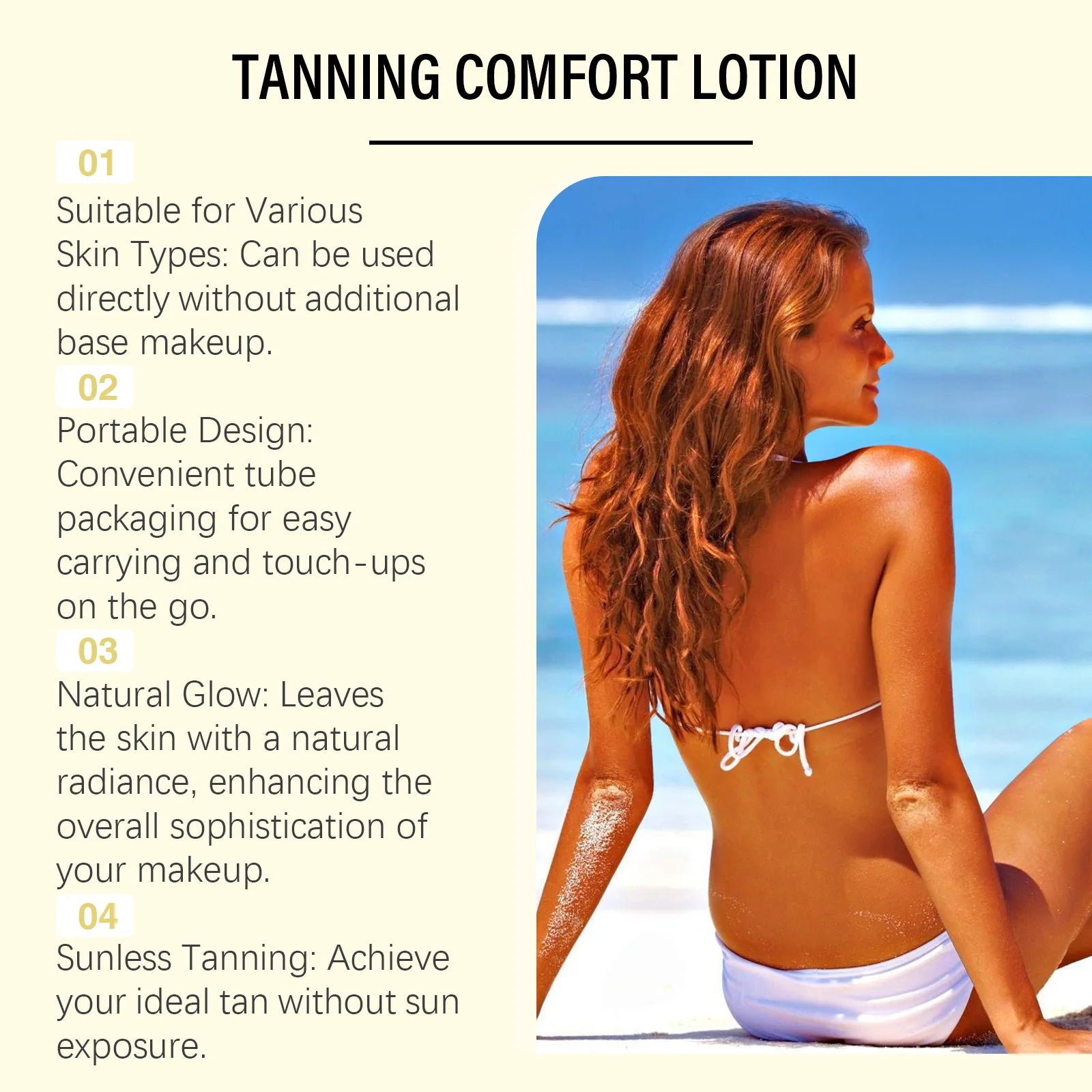 Self Tanning Drops Sunless Tanner Serum Natural Bronze Glow Mild Formula For All Skin Body Tanning Water Fake Tan Essence