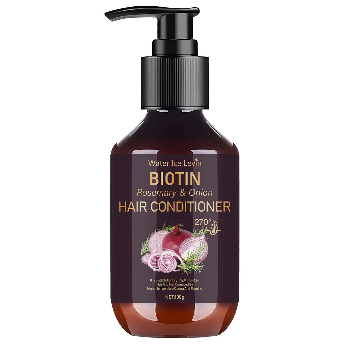 Onion Rosemary Biotin Hair Conditioner & Shampoo,Gentle Moisturizing Cleaning,Fluffy Smooth Hair Care,Scalp Treatments Products Halalzen