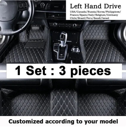 Car Floor Mats For Volkswagen VW Jetta A5 2012 2011 2010 2009 2008 2007 2006 Custom Carpets Interior Accessories Products Auto