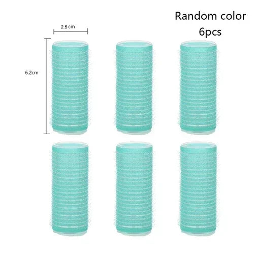Hair Rollers Self Grip Hook Hair Curlers Heatless Roller Salon Dressing Curlers Jumbo Size Sticky Hair Styling Tools Halalzen