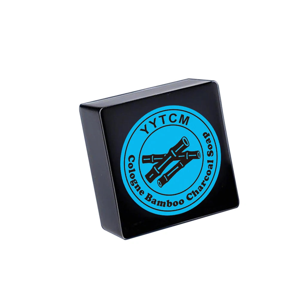 Men's Care Cologne Bamboo Charcoal Soap - Deep Clean & Bath Soap, Cleansing Face Soap Freshness 65G/Pc-1Pc Halalzen
