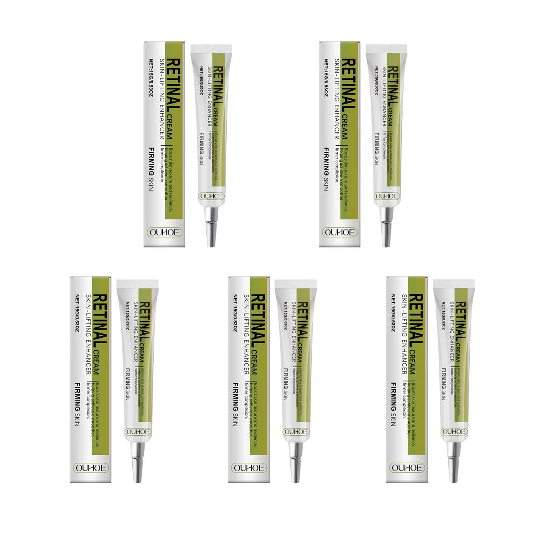 Retinol Tightening Face Cream Anti-Wrinkle Lifting Firming Night Cream Deep Hydrating Panthenol Moisturizer for Dry Mature Skin