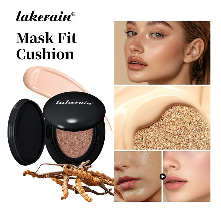 Base Korean Makeuo Cushion Foundation Long Lasting High Coverage Foundations CC Cream Sunscreen BB Cushion Make Up Beauty Halalzen