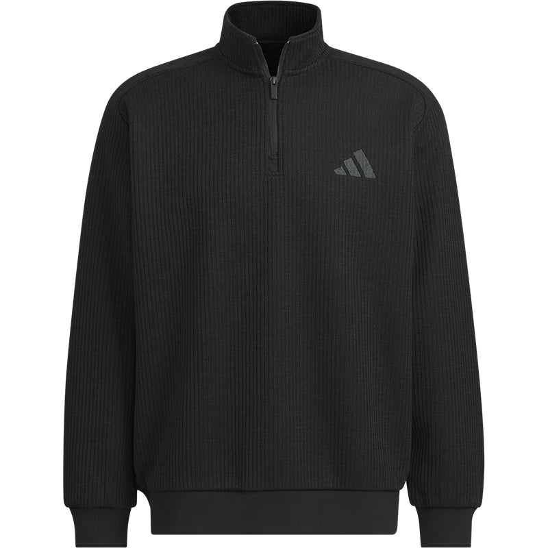 Sweat-shirt Adidas officiel authentique M MH SWEAT pour homme, demi-zip, col montant, JY6949