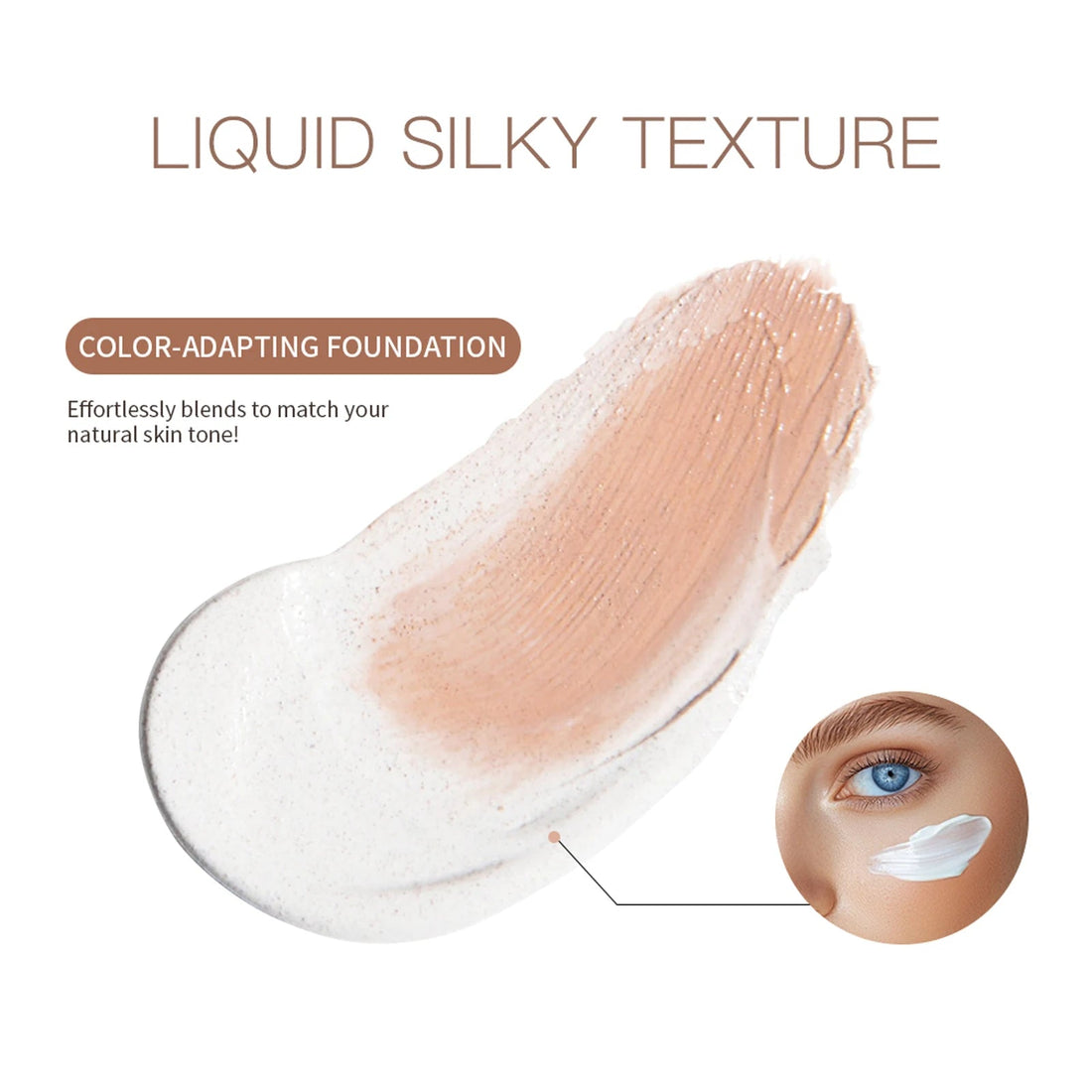 4 In 1 Color Changing Foundation Moisturizer Longwearing Waterproof Concealer Even Skin Toning Sunscreen Spf 30 Whitening Makeup Halalzen