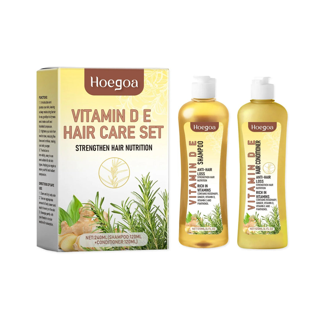 Hair Growth Shampoo Conditioner Set Repairing Strengthen Root Deep Nourish Anti Frizzy Dry Hair Oil Control Smoothing Hair Care Halalzen