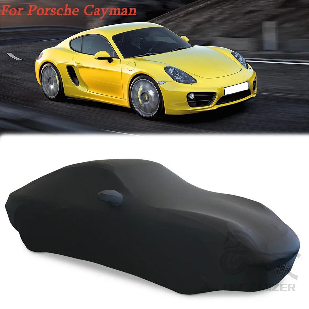 Full Car Indoor Cover Dust Scratch Proof Protection For Porsche 911/718/928/968/992/Boxster/Cayman/Carrera