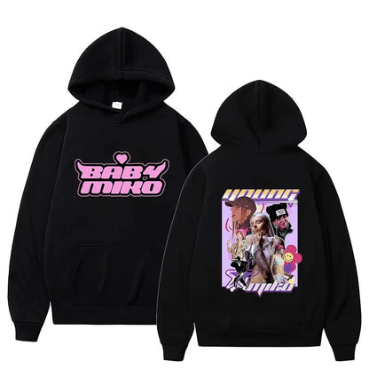 2024 Kpop Mamamoo Group Music Tour Black Hoodie New Men Women Fashion Y2k Sweatshirt Unisex Casual  Long Sleeve Pullovers