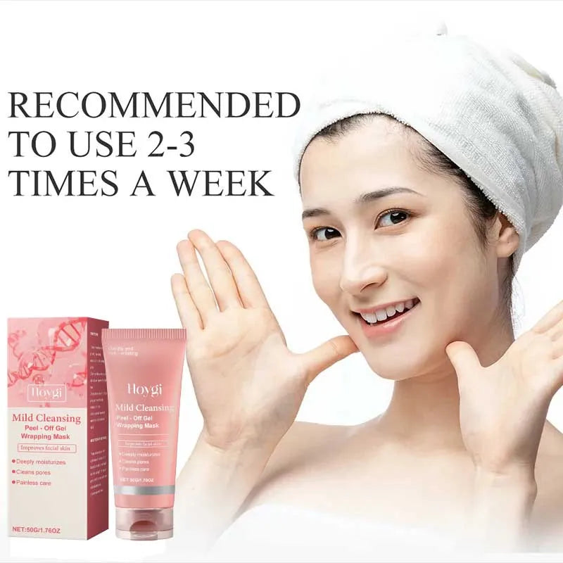 Deep Cleansing Mask Blackhead Remover Tear Pull Face Masks Moisturizing Oil Control Shrink Pore Improve Rough Skin Mud Mask Halalzen