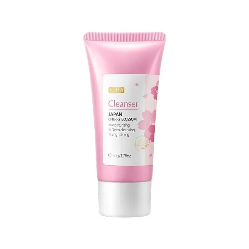 Vitamin C Facial Cleanser Skin Deep Cleansing Moisturizing Blackhead Removal skincare Face Wash Foam Face Cleanser Skin Care Halalzen