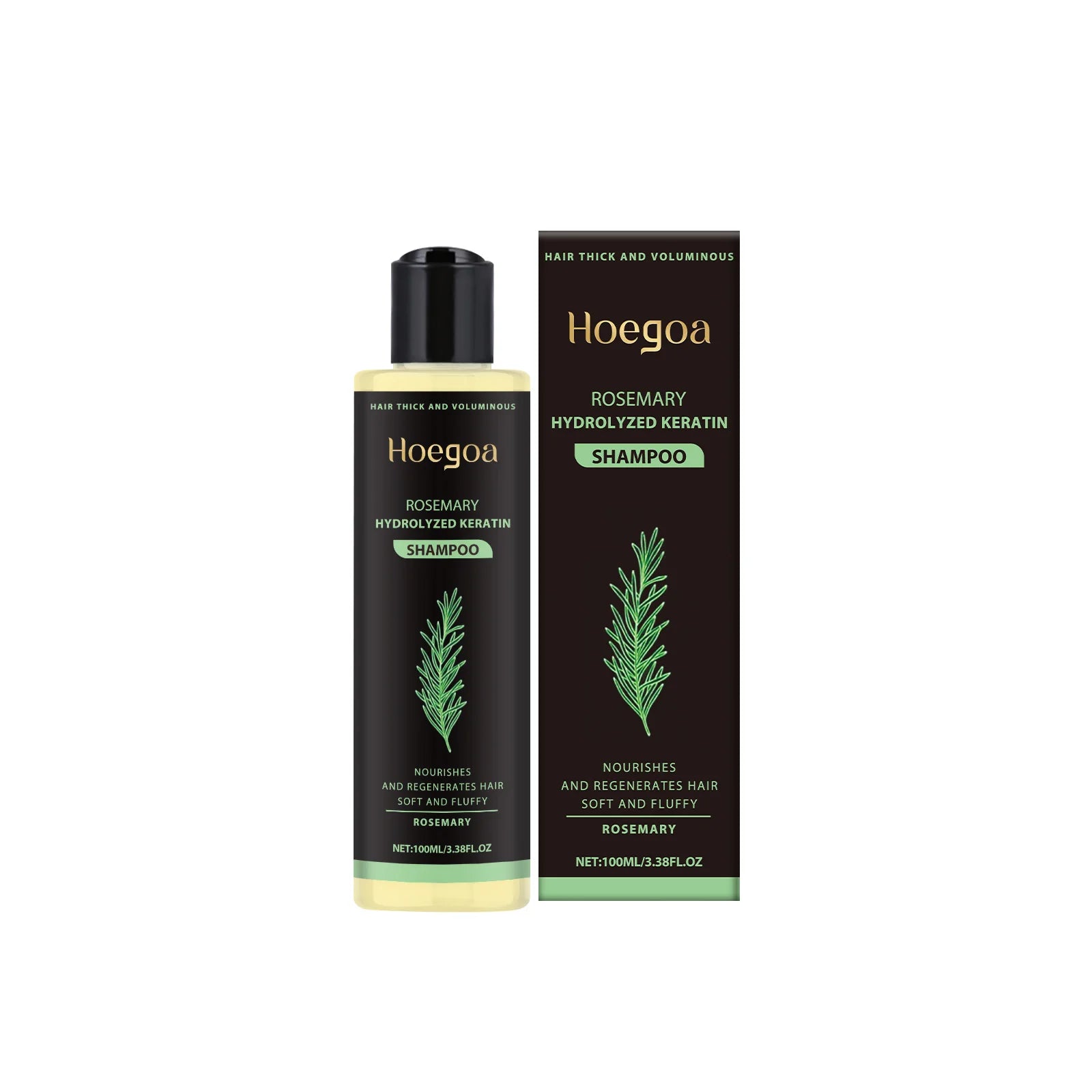 Rosemary Shampoo,Hair Growth Deep Clean Scalp,Anti Dandruff Oil Control Strengthen Root Nourish Volumizing Thickening Hair Care