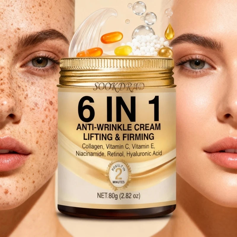 Dark Spot Brightening Cream, enriched with arbutin, kojic acid, and niacinamide, and fortified with vitamins A/B/C and tranexami