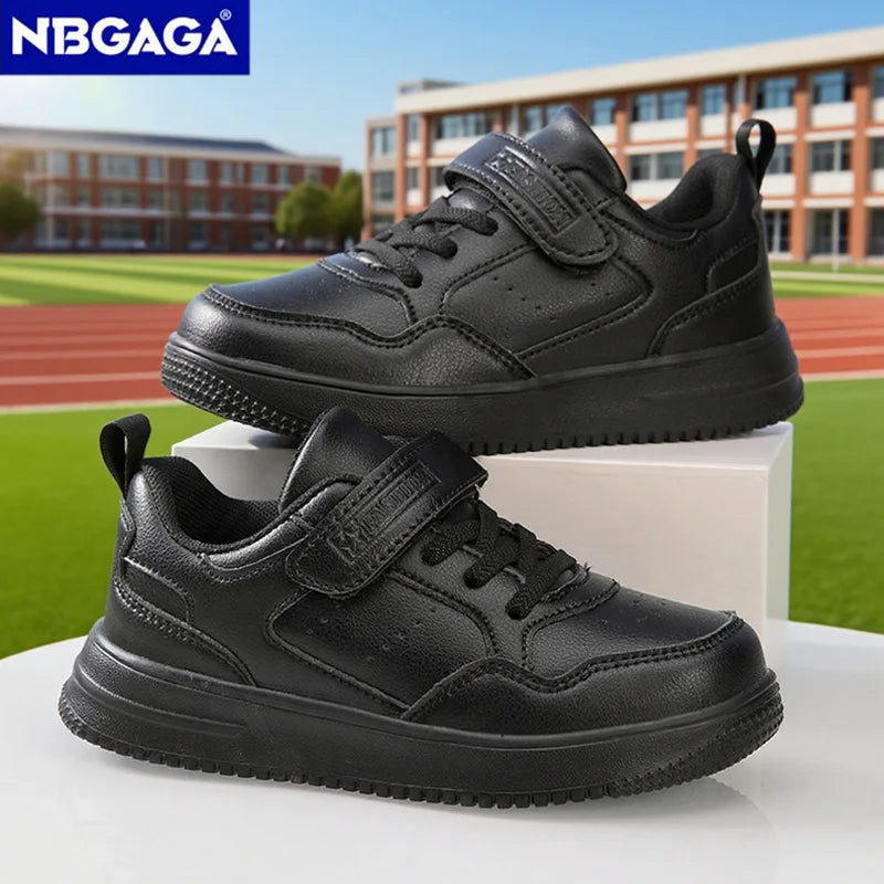 Trendy Children Sports Shoes Boys Sneaker Soft-soled Lightweight School Kids Non-slip Casual Walking Shoes Size 28-39
