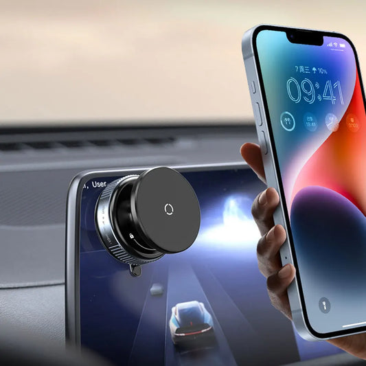 Hot Saleing Magnetic Car Phone Stand 360° Rotatable Vacuum Suction Cup Car Mobile Phone Holder for Car/Gym/Mirror/Shower/Kitchen