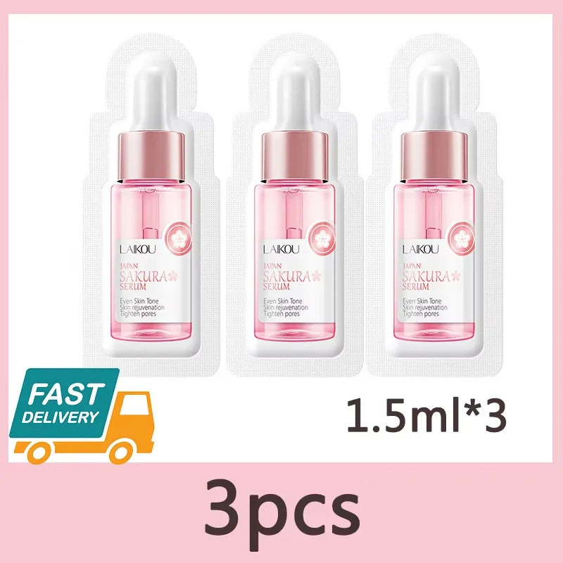 Sakura Whitening Face Cream Wrinkle Remover Fade Fine Lines Serum Firm Lift Shrink Pores Moisturizing Brighten Smooth Skin Care