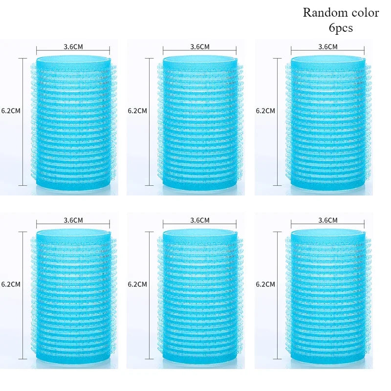 Hair Rollers Self Grip Hook Hair Curlers Heatless Roller Salon Dressing Curlers Jumbo Size Sticky Hair Styling Tools Halalzen