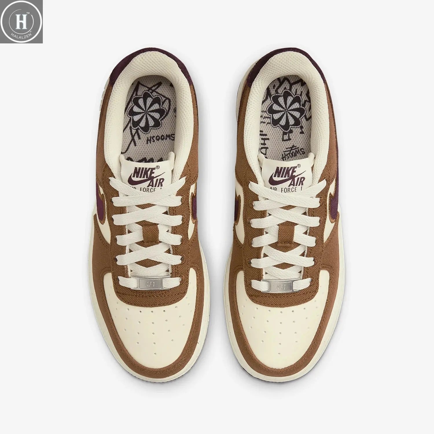 Nike genuine Air Force 1 LV8 GS Women's Big Kids Sports Shoes FN4731-200 HALALZEN