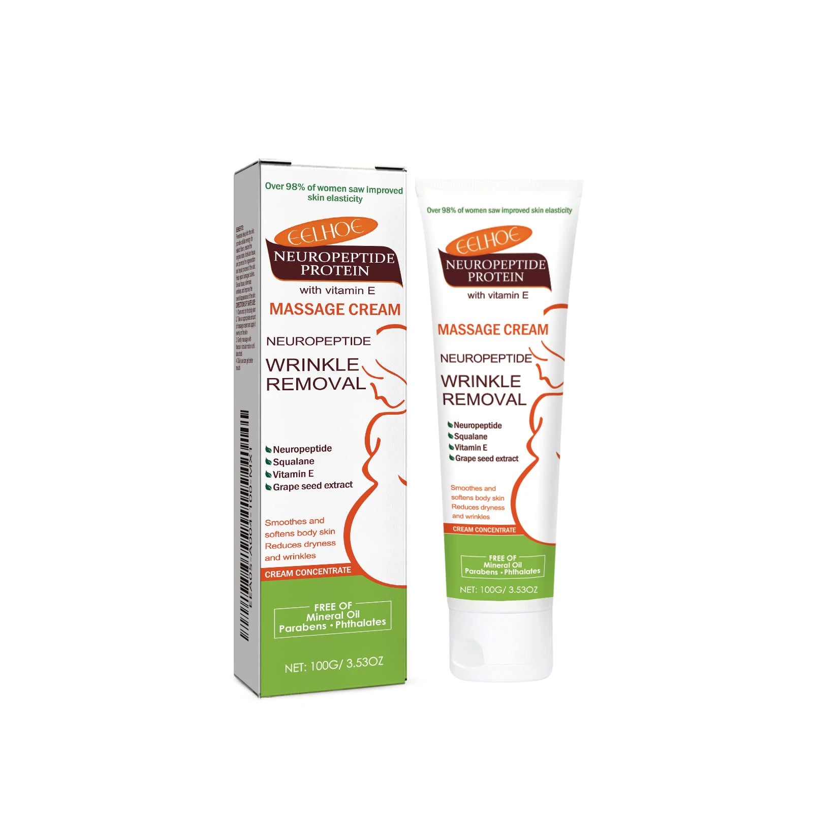 100g Stretch Marks Redece Cream Maternity Pregnant Women Pregnancy Faded Winkle Smooth Repair Firming Skin Body Care Product