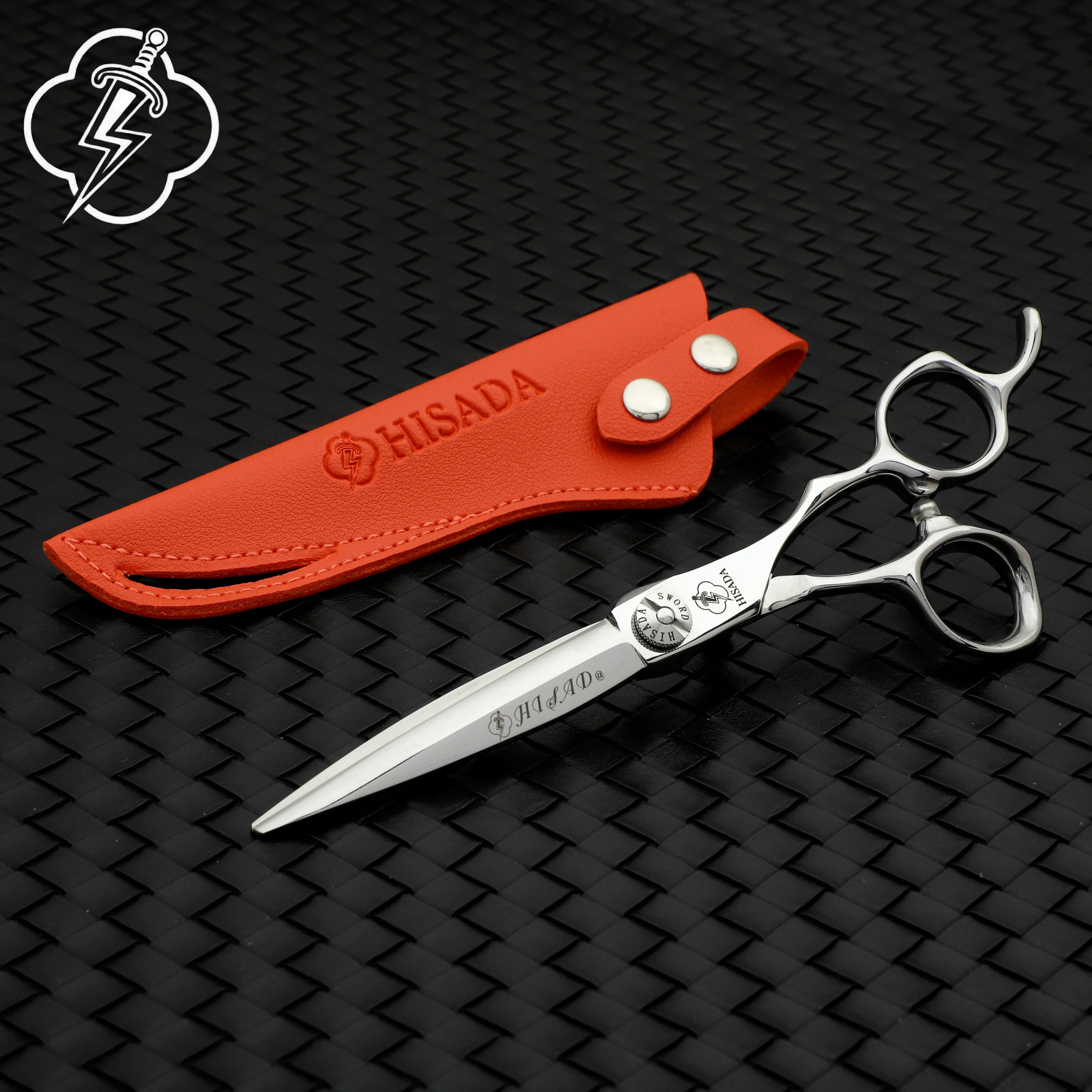 HISADA Hairdressing Scissors Professional Barber Scissors 6.0 Inch Scissors VG10 Material Professional Barber Scissors