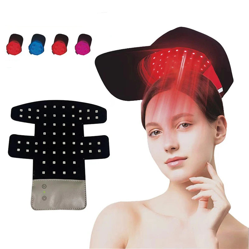 LED Red Light Therapy Cap Hair Growth Helmet Diode Hat Light Therapy Cap for Hair Regrowth and Hair Loss Treatment