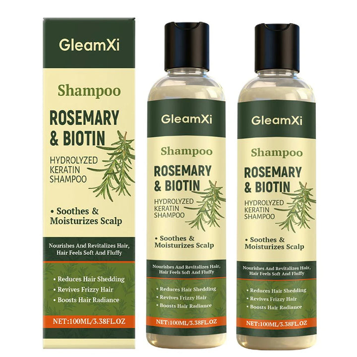 1/2PCS Rosemary Hair Regrowth Shampoo Thickening & Strengthening Shampoo with Hydrolyzed Keratin for Thinning Hair & Hair Loss
