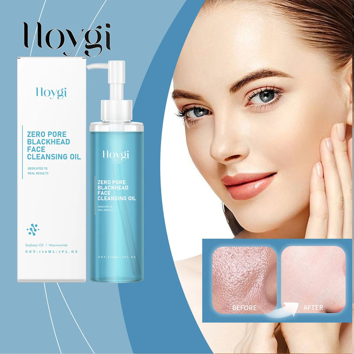 Hoygi 120ml Double Cleansing Gentle Makeup Remover for Face Eyes Soybean Oil Niacinamide No Residue Non Greasy Vegan Cleanser Halalzen