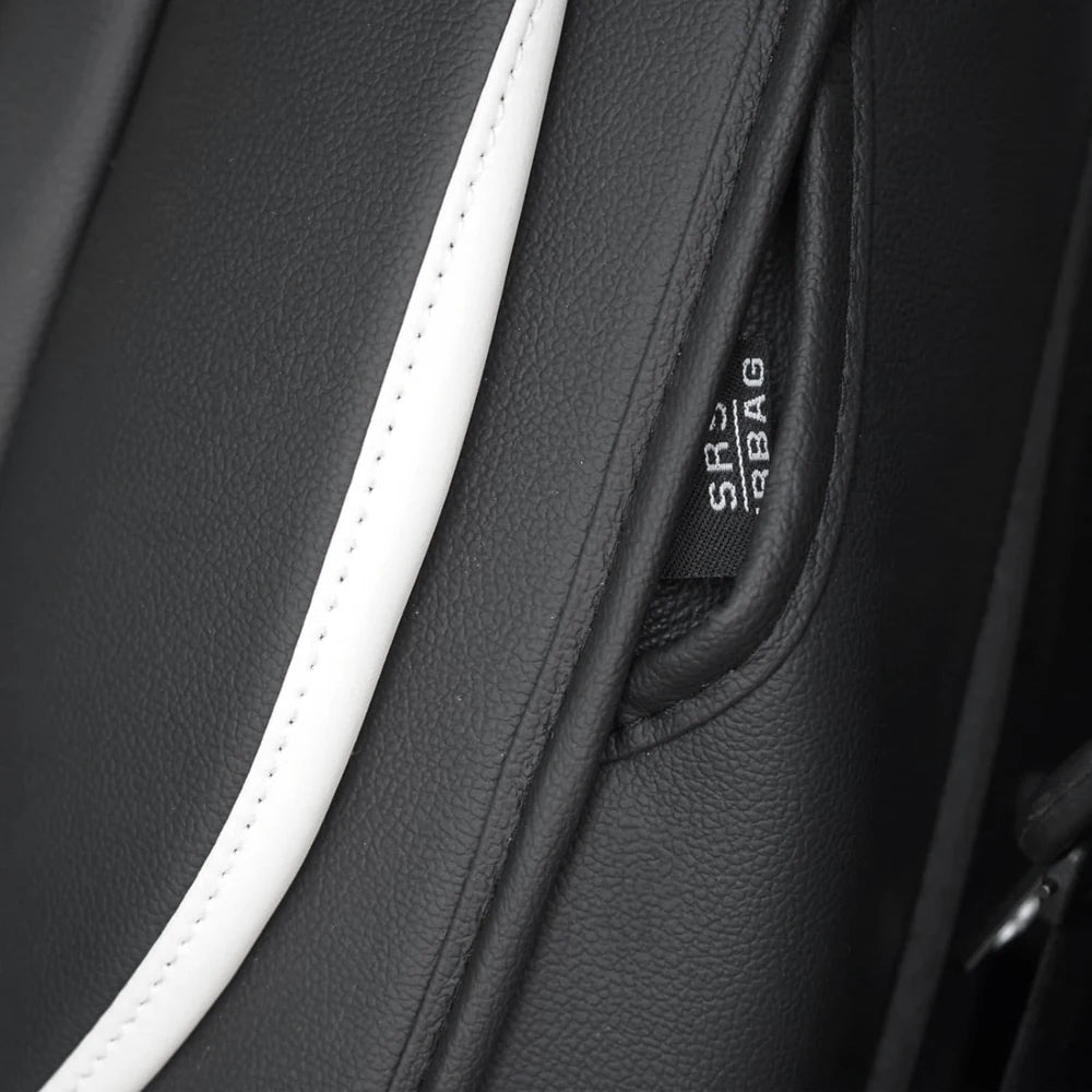 Luxury Universal Leather Car Seat Covers Full Set Four Season Fully Enclose Leather Seat Covers For Car SUV Truck