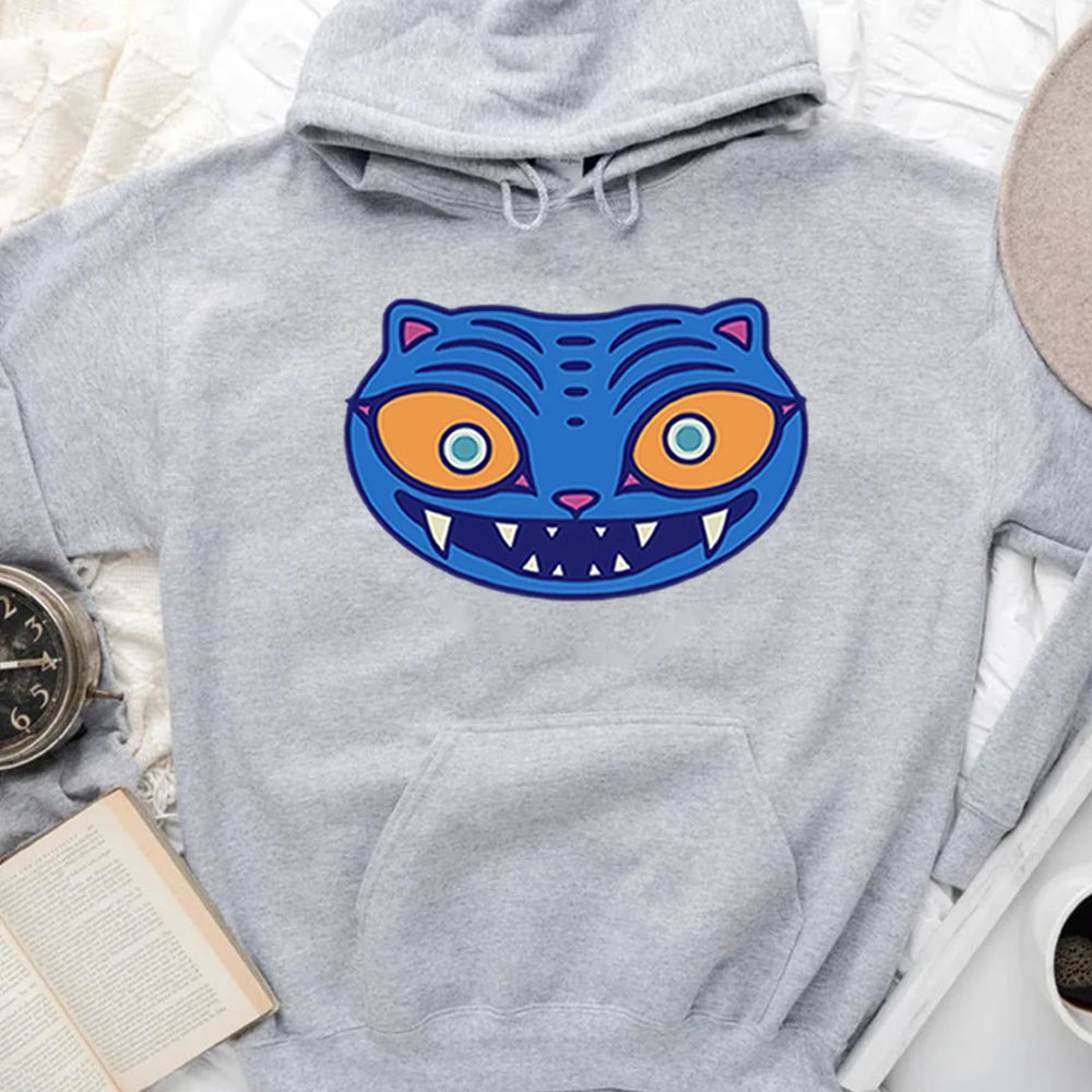 Derpy Hoodie Derpy Tiger Zoey Sweatshirt KPop Hoodied Demon Hunters Tee DKPDH Tiger Pullover Women Long Sleeves Hoodies