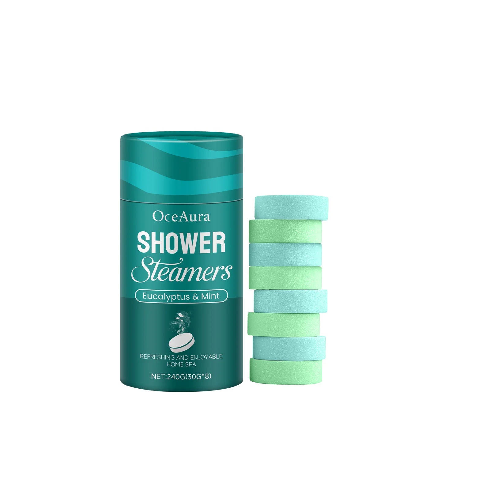 OceAura Shower Steamers Aromatherapy Home Spa Lavender Rose Relax Body Mental Relaxation Bath Products Shower Steamers Tablets Halalzen