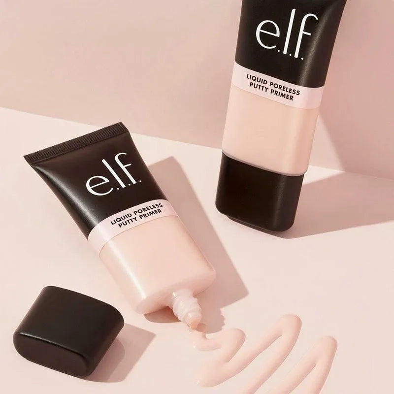 Elf 28ml Liquid Poreless Putty Primer Cream Texture Facial Makeup Base Pore Minimizing Oil Control Flawless Nature Cosmetics