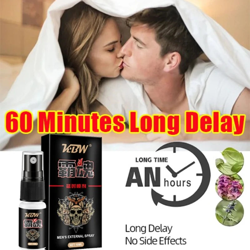 Men's Delayed Spray - Durable Performance Desensitization Spray Halalzen