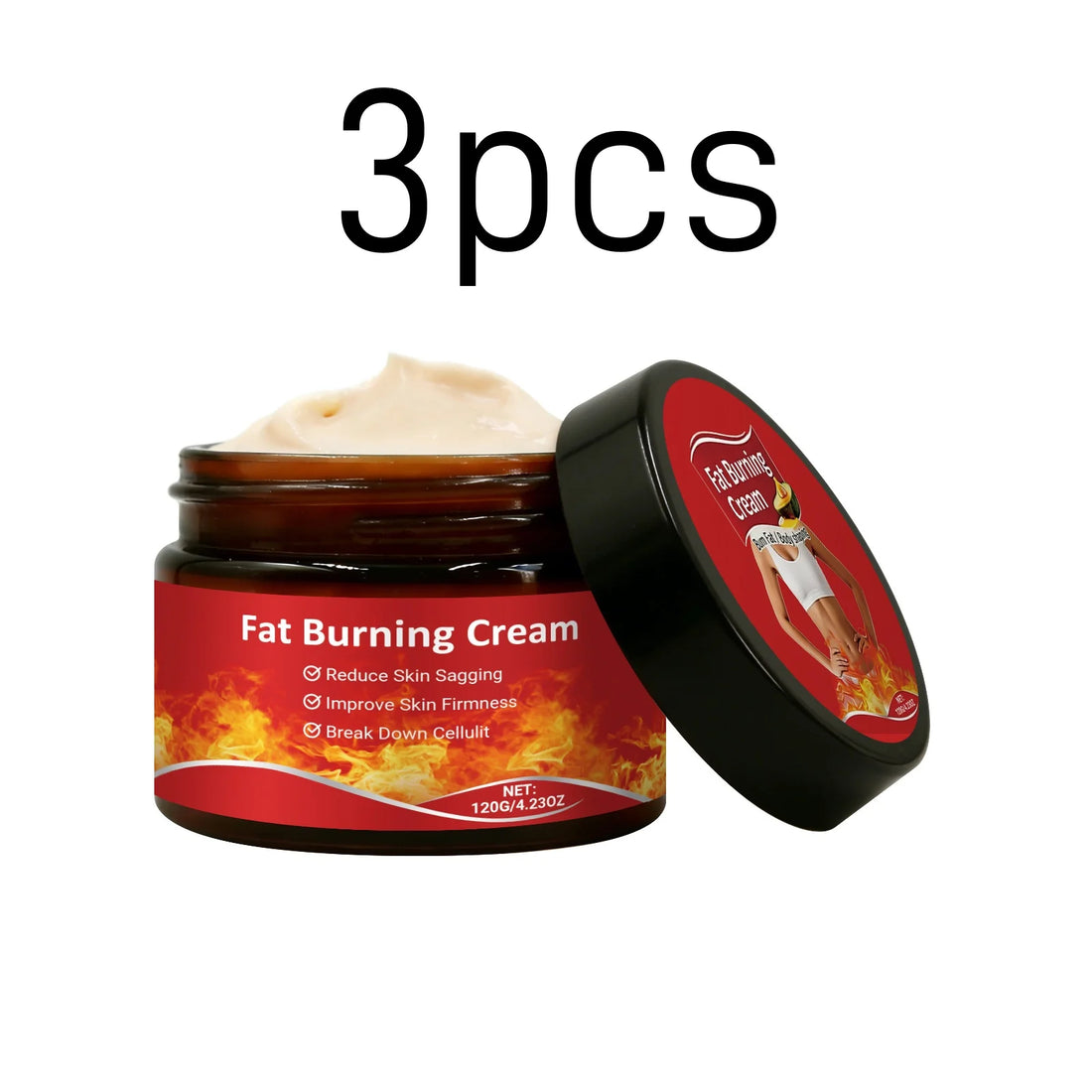 Belly Fat Burning Cream Tighten Skin Massage Anti Sagging Non Greasy Tightening Body Care Cellulite Remover Firming Cream 120g