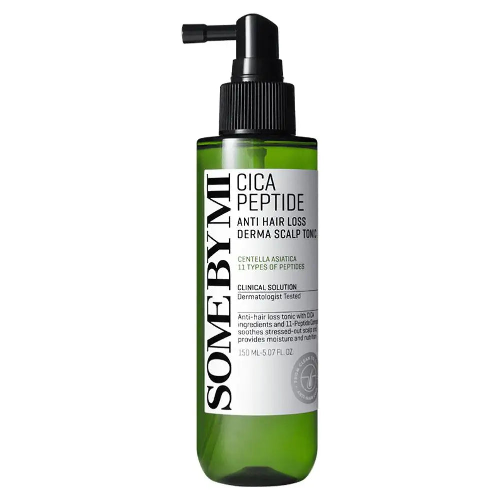 SOME BY MI 150ml Cica Peptide Anti Hair Loss Derma Scalp Tonic, Centella Asiatica + Peptides Scalp Care Essence Spray,Hair Care
