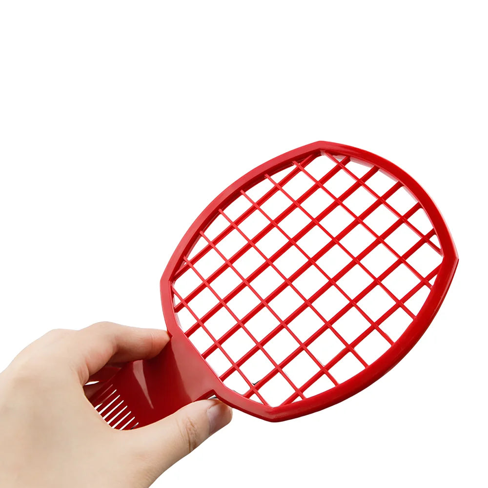 Durable Plastic Hair Pick with Detachable Head, Barber Styling Comb for Afro Curly Hair, Easy Grip Tool for Men Women