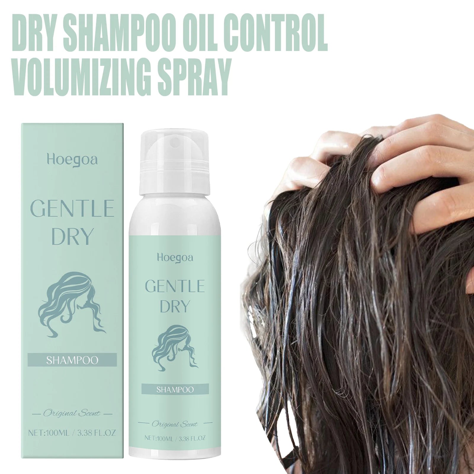 Dry Shampoo Spray For Oily Hair Refresh Volume Boost Lightweight Formula Fresh Scent No Rinse Instant Clean Look Daily Use Halalzen