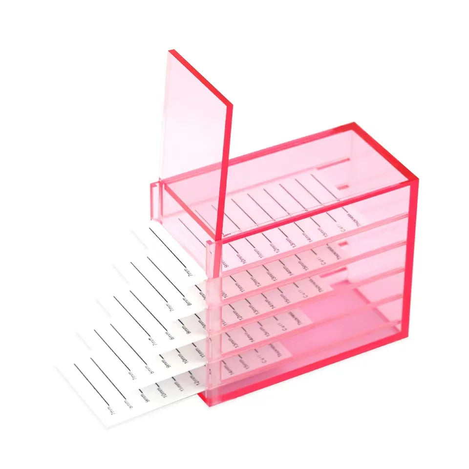 False Eyelash Storage Box Eyelash Organizer Pallet Lash Glue Display Pad Lash Stand Holder Grafted Eyelash Extension Makeup Tool
