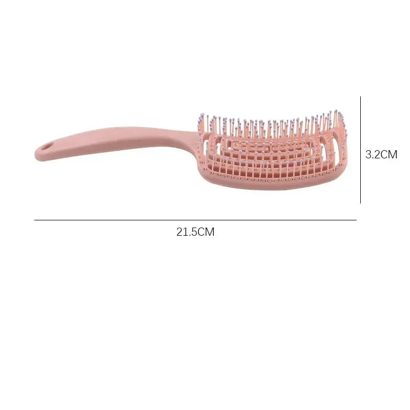 1pcs Massage Combs Salon Wet Hair Brush Women's Hairdressing Styling Hairdressing Tools Anti static Exfoliating Combs Halalzen