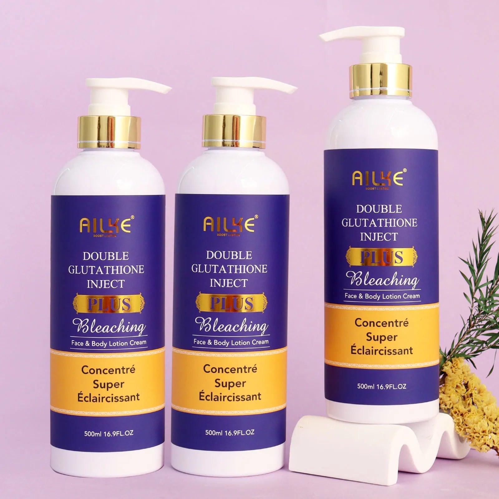 AILKE Premium Skin Lightening Cream - Dark Spot Corrector for Uneven Skin Tone - Face, Body, Underarm, Knees, Elbows, Knuckle Halalzen