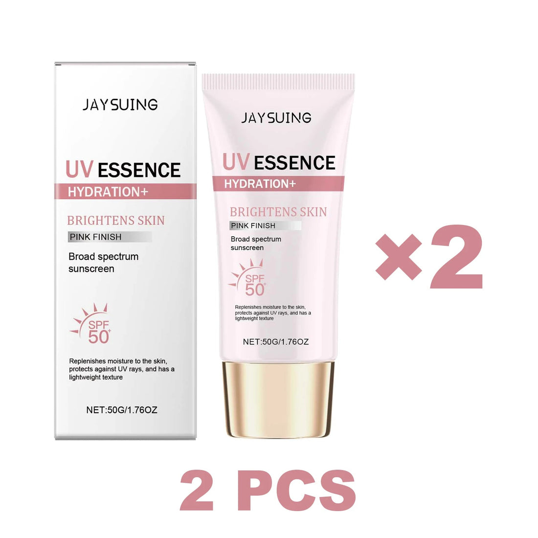 Jaysuing UV Essence Stick SPF 50+ Hydrating Oil Free Anti Sun Natural Sunblock Facial Moisturizer Soothing Skin Care Beauty Halalzen