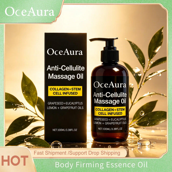 100ml Women Body Oil For Glowing Skin Anti Cellulite Lifting Firming Keep Tightening Original Skin Massage Natural Essential Oil