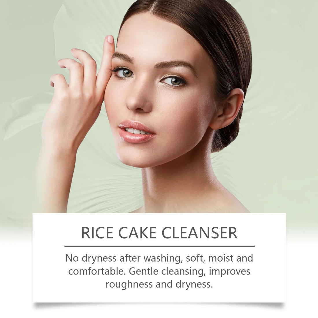 Green Tea Salicylic Acid Facial Cleanser Cleansing Pore Refining Hydrating Blackhead Removal Oil Control Non-Drying Face Wash Halalzen