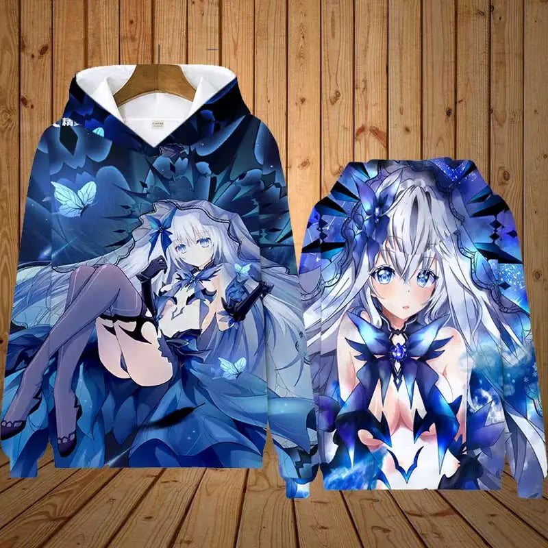 Japan Anime 3d Print Hoodie Men Women Fashion Long Sleeve Hoodie Sweatshirt Oversized Women Sweats Man Hoodies