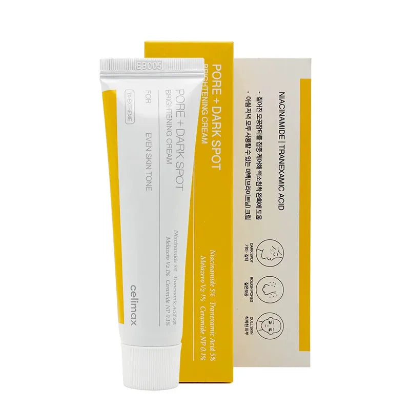 Hot Brand Celimax Pore Dark Spot Brightening Cream 35ml Long Lasting Whitening Anti-wrinkle Korean Beauty Skin Care Products