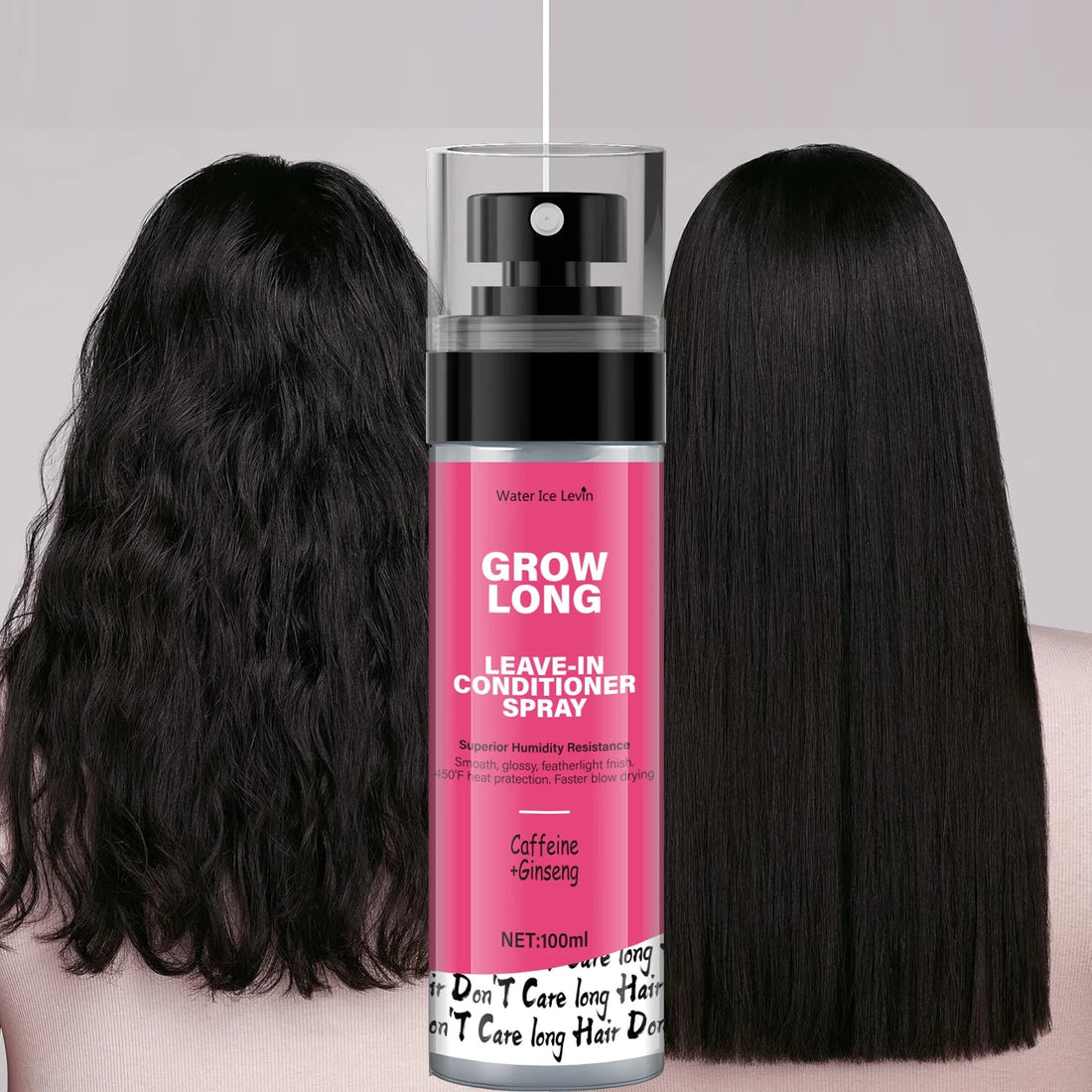 No-Wash Conditioner Spray - Moisturizing, Oil-Controlling, No-Wash Dry Hair Care, Suitable for All Hair Types, Hair Care Essentials for Men and Women Halalzen