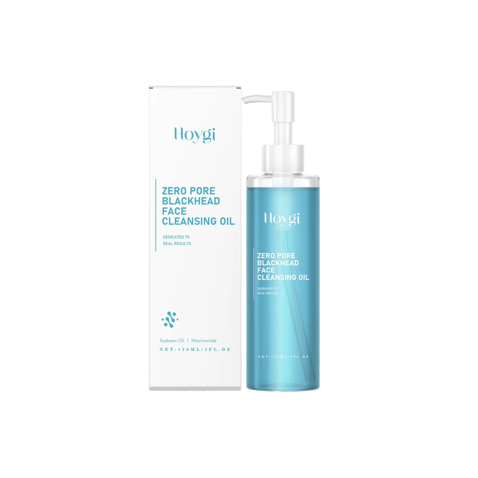 Hoygi 120ml Double Cleansing Gentle Makeup Remover for Face Eyes Soybean Oil Niacinamide No Residue Non Greasy Vegan Cleanser Halalzen