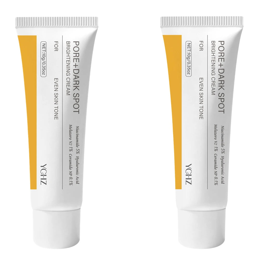 Facial Brightening and Firming Cream, Pore and Dark Spot Brightening Cream |   Contains Niacinamide, Pore Minimizing Agent, Non-Irritating Moisturizer for Sensitive Skin, Contains Plant-Derived Squalene.