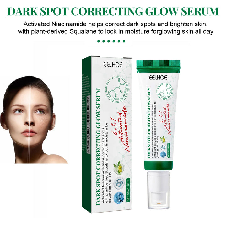 Nicotinamide Dark Spot Corrector Facial Serum Fade Melanin Acne Freckles Removal Brightening Improve Dull Face Care Essence