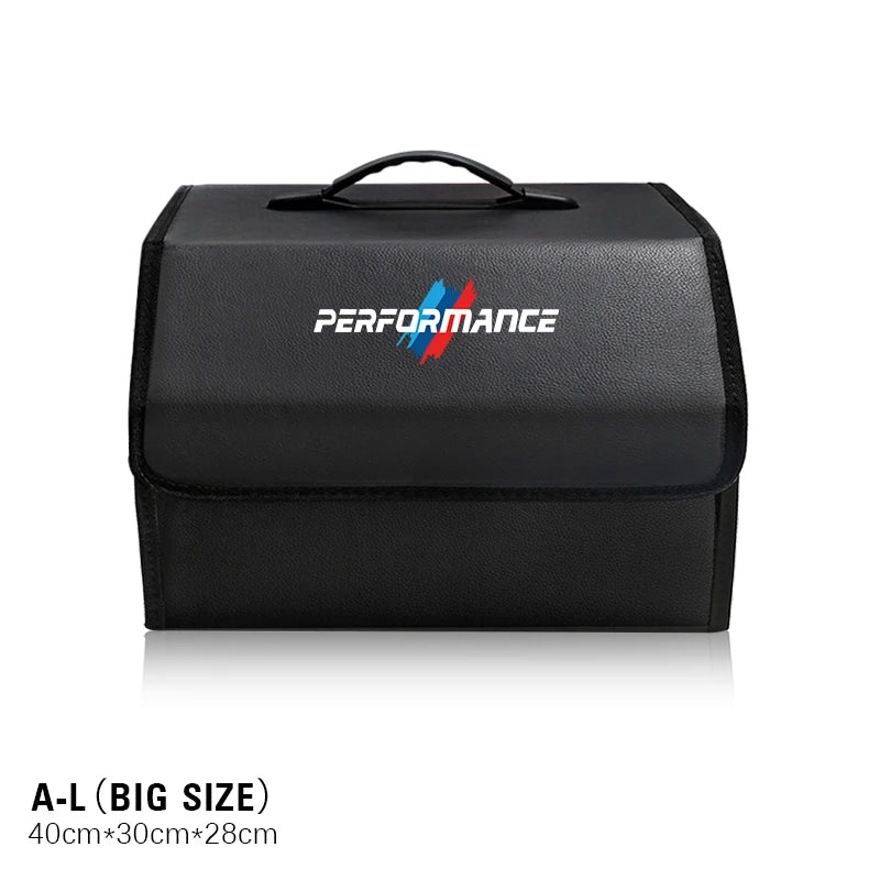 Car Trunk Storage Box High-capacity Leather Organizer Case For BMW E46 E90 E60 F30 F10 E39 E36 F20 G20 G30 E92 E87 E91 X5 E70 X3