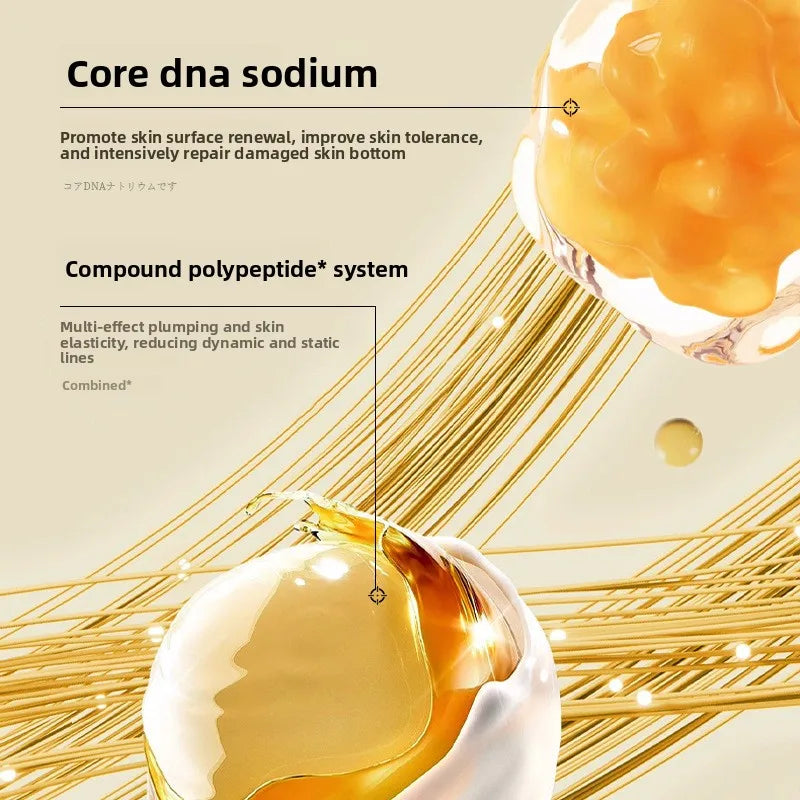 Salmon DNA Light Energy Anti- Wrinkle  Serum Fade Fine Lines Facial Moisturizing brightning Anti Aging Firming Skin Care Halalzen