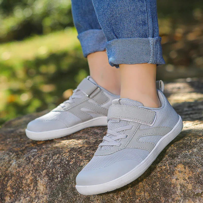 Children's Outdoor Casual Sports Shoes Wide Palm Fitness Anti-slip Breathable Barefoot Sneaker Shoes Soft sole For Boy and Girl